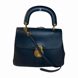 Burberry Top Handle DK88 2way Bag Handbag Shoulder Ladies