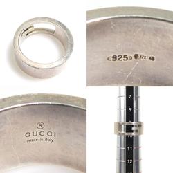 GUCCI Ring G Logo Silver 925 Ladies No. 9