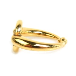 Hermes scarf ring metal gold ladies