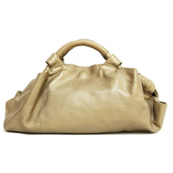 LOEWE Nappa Aire Shoulder Bag Leather Gold Women's