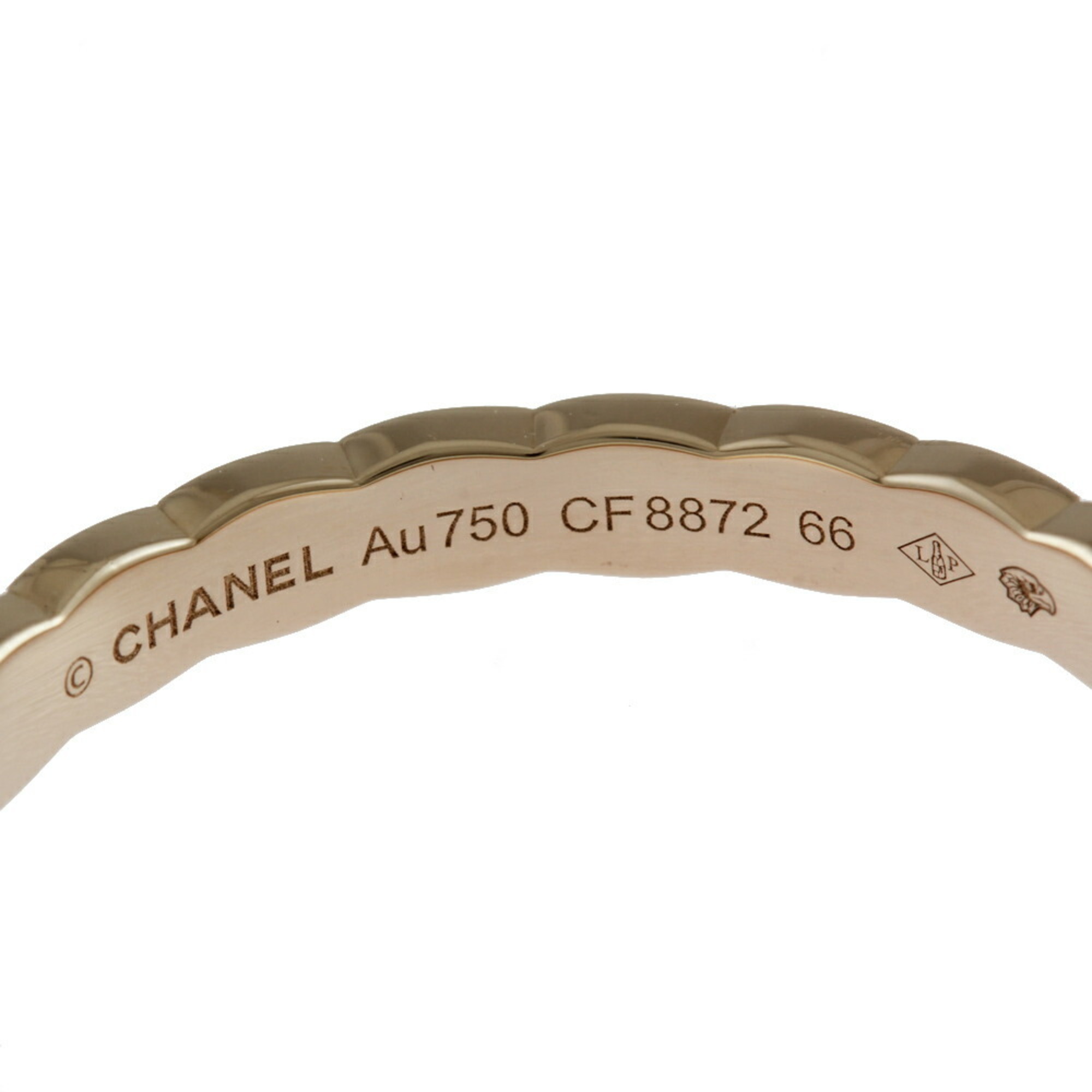 CHANEL Coco Crush Ring No. 24.5 18K Unisex