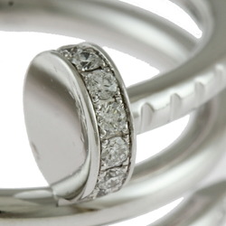 Cartier Just Ankle Diamond Ring No. 9 18K Women's CARTIER