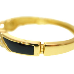 Christian Dior Dior stone bangle gold bracelet 0183Dior ladies