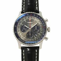 Breitling BREITLING Navitimer 01 AB0127 Chronograph Limited to 1000 Men's Watch Date Gray Dial Back Skeleton Automatic Winding