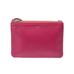 CELINE Trio Small Shoulder Bag Pink 187603BEB24PI Unisex Leather