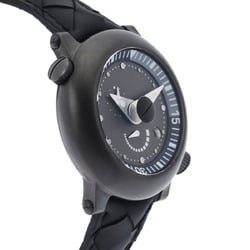 BOTTEGAVENETA Bottega Veneta BVX Girard-Perregaux Men's SS/Rubber Watch Automatic Greige Dial