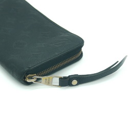 LOUIS VUITTON Zippy Wallet Monogram Empreinte Long Noir M61864 Y03115