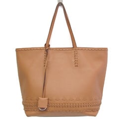 Tod's Braid Women's Leather Tote Bag Brown