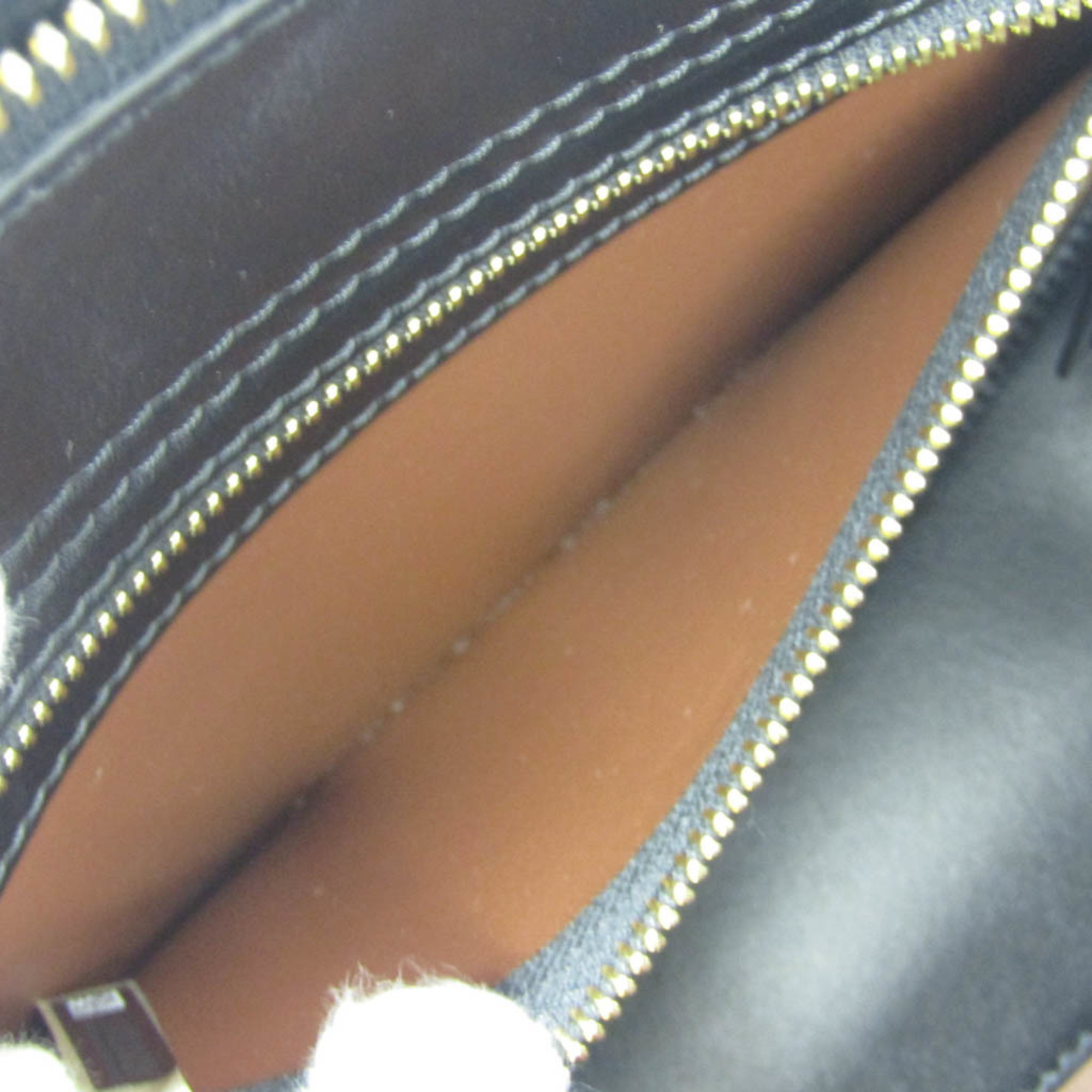 Chloé 04-19-46-65 Women's Leather Shoulder Bag,Tote Bag Black