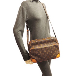 Louis Vuitton Nile *Shoulder pad missing Women's/Men's Shoulder Bag M45244 Monogram Monogram/Brown