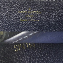 Louis Vuitton Zippy Women's Long Wallet M62121 Monogram Empreinte Marine Rouge (Navy/Red)