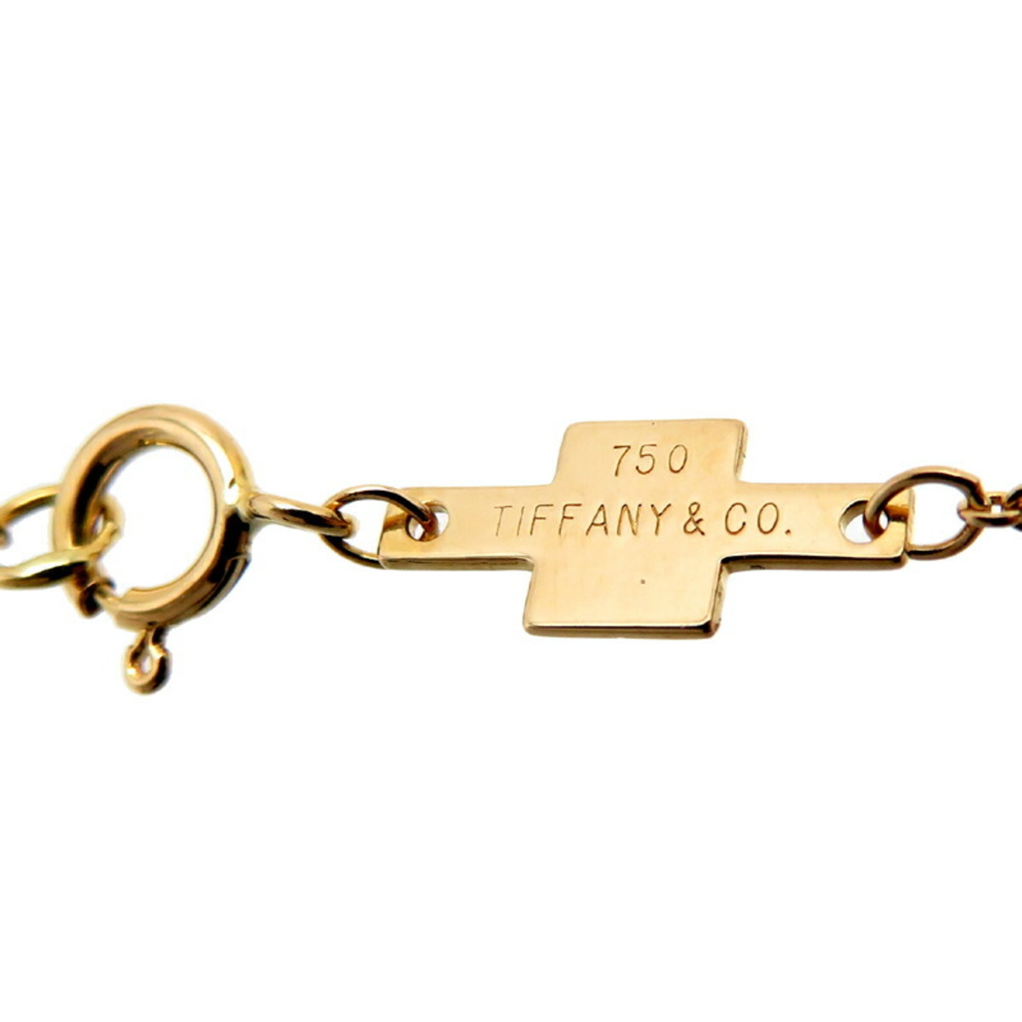 Tiffany 750YG Star Women's Necklace 750 Yellow Gold