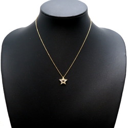 Tiffany 750YG Star Women's Necklace 750 Yellow Gold