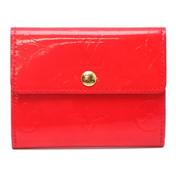 Louis Vuitton Vernis Ludlow Ladies Card Case M91090 Rouge