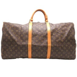 Louis Vuitton Keepall 60 Women's/Men's Boston Bag M41412 Monogram (Brown)