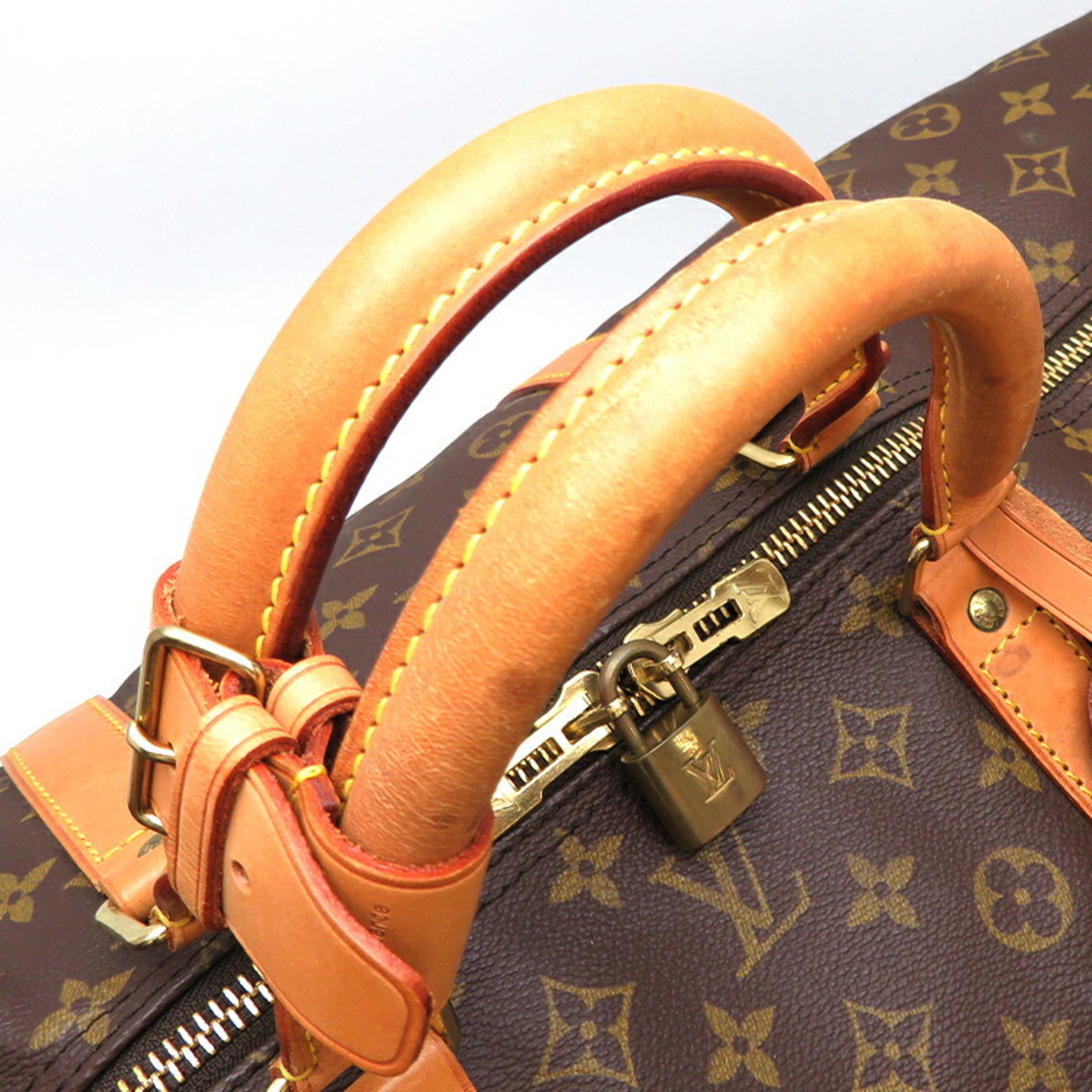 Louis Vuitton Keepall 60 Women's/Men's Boston Bag M41412 Monogram (Brown)