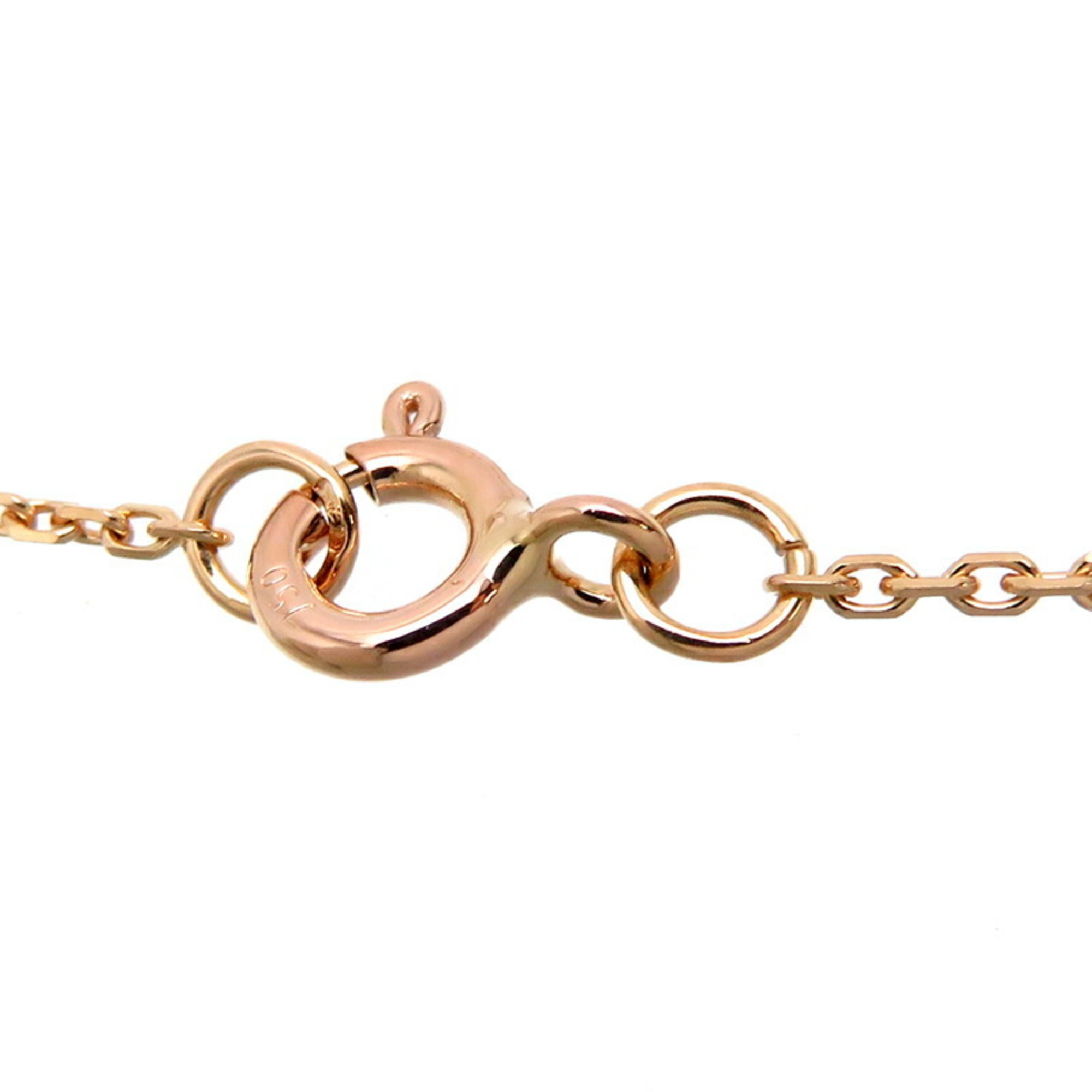 Louis Vuitton Pandantif Star Blossom BB Women's Necklace Q93711 750 Pink Gold
