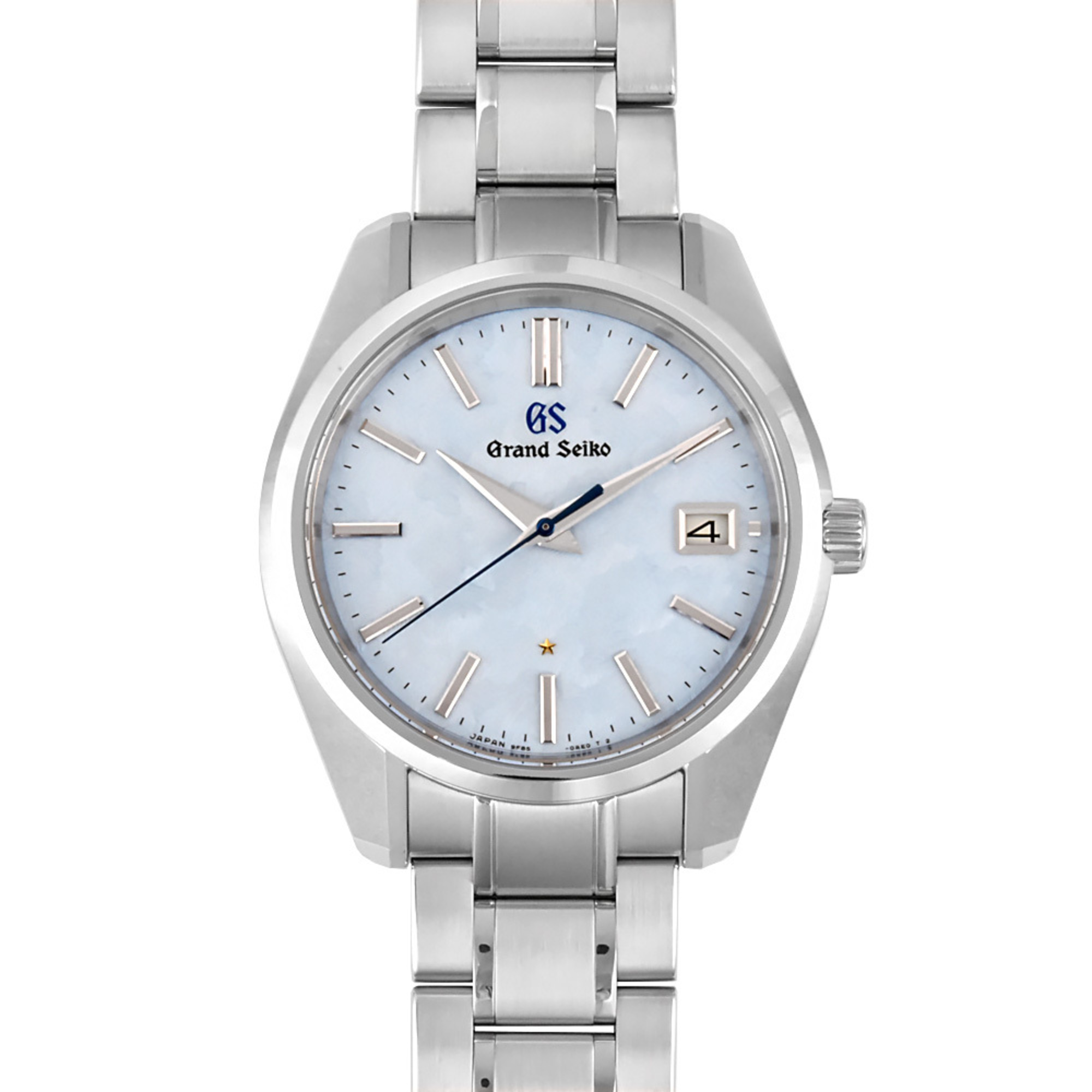 Grand Seiko Heritage Collection 44GS 55th Anniversary Sea of Clouds Dial  Men's Quartz Watch SS Blue SBGP017 9F85-0AG0 GS | eLADY Globazone