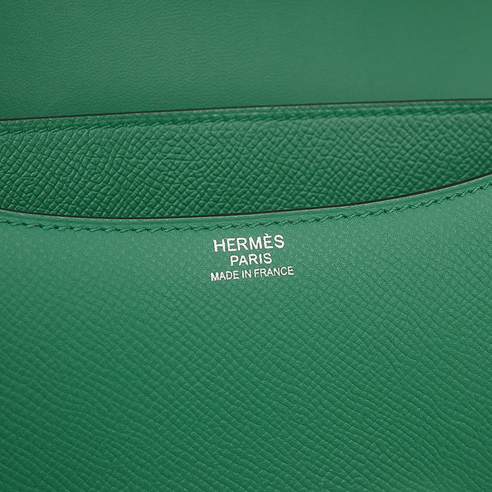 Hermes Constance 24 Shoulder Bag Epson Vertigo Silver Hardware C Engraved