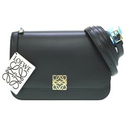 LOEWE Goya Bag Shoulder Silk Calf Black 0069LOEWE