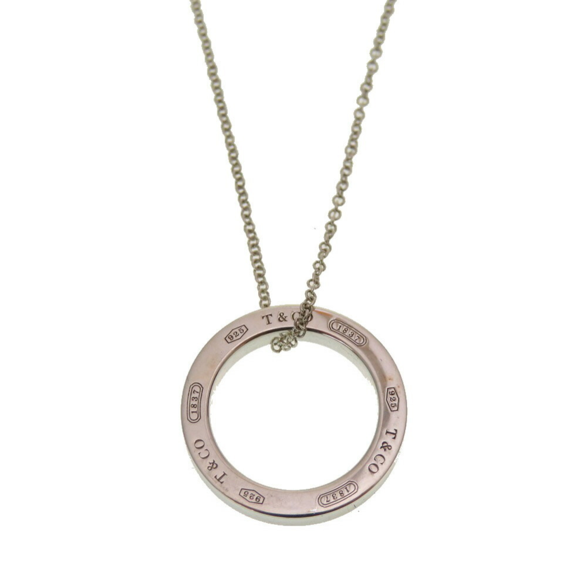 Tiffany 1837 Circle Silver 925 Necklace 0204 TIFFANY&Co. Women's