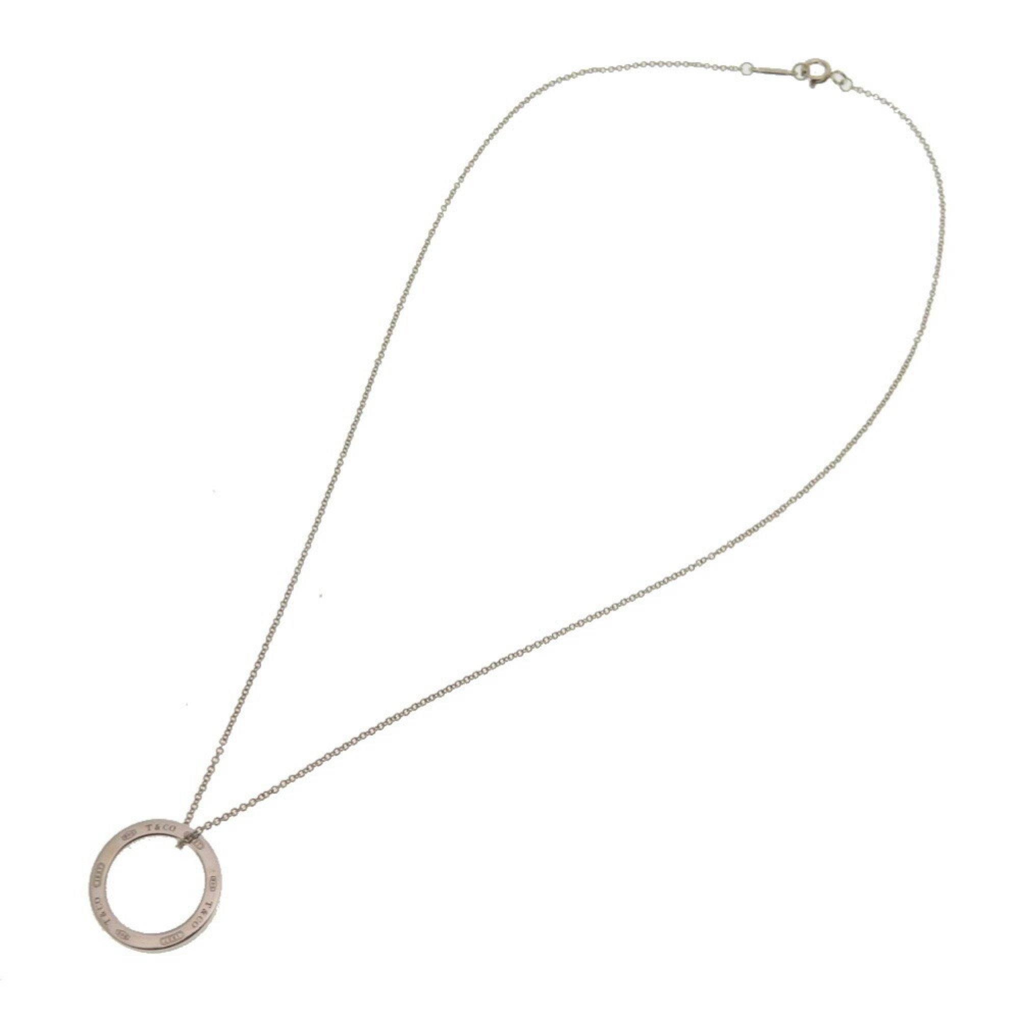 Tiffany 1837 Circle Silver 925 Necklace 0204 TIFFANY&Co. Women's