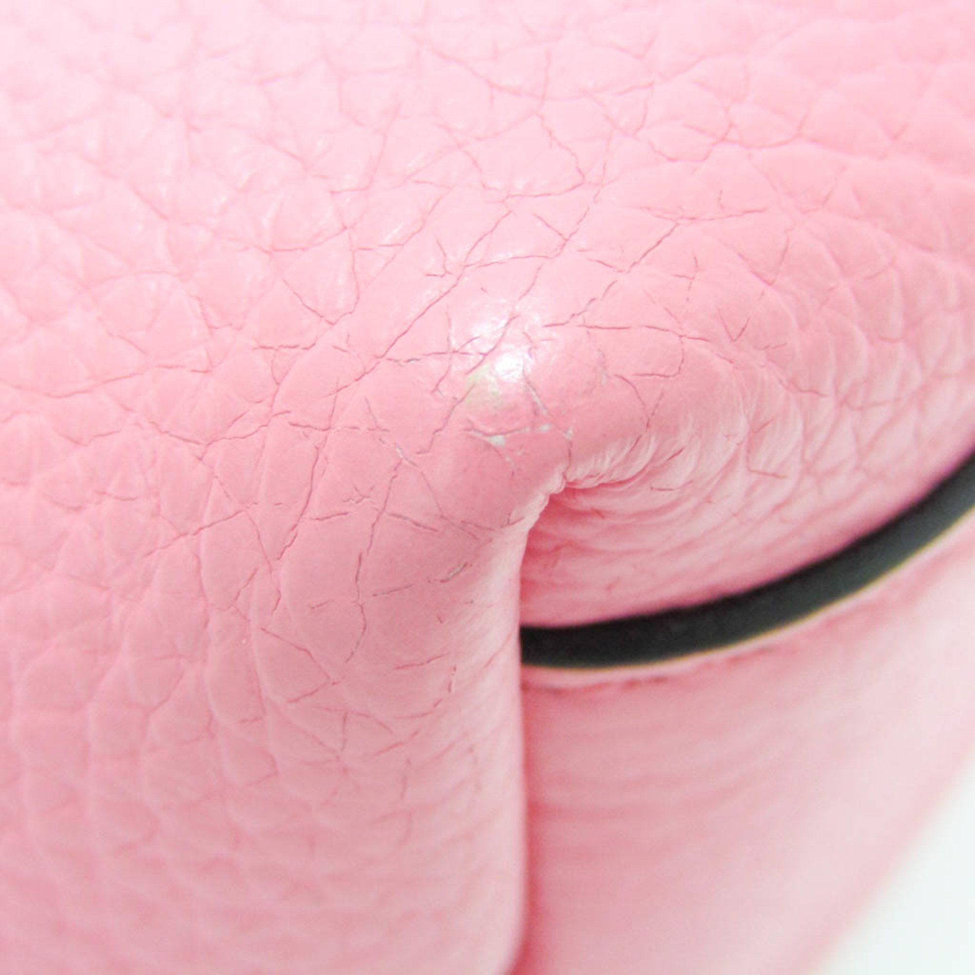 Salvatore Ferragamo Gancini Mini 212964 GU-220024 Women's Leather Handbag,Shoulder Bag Pink