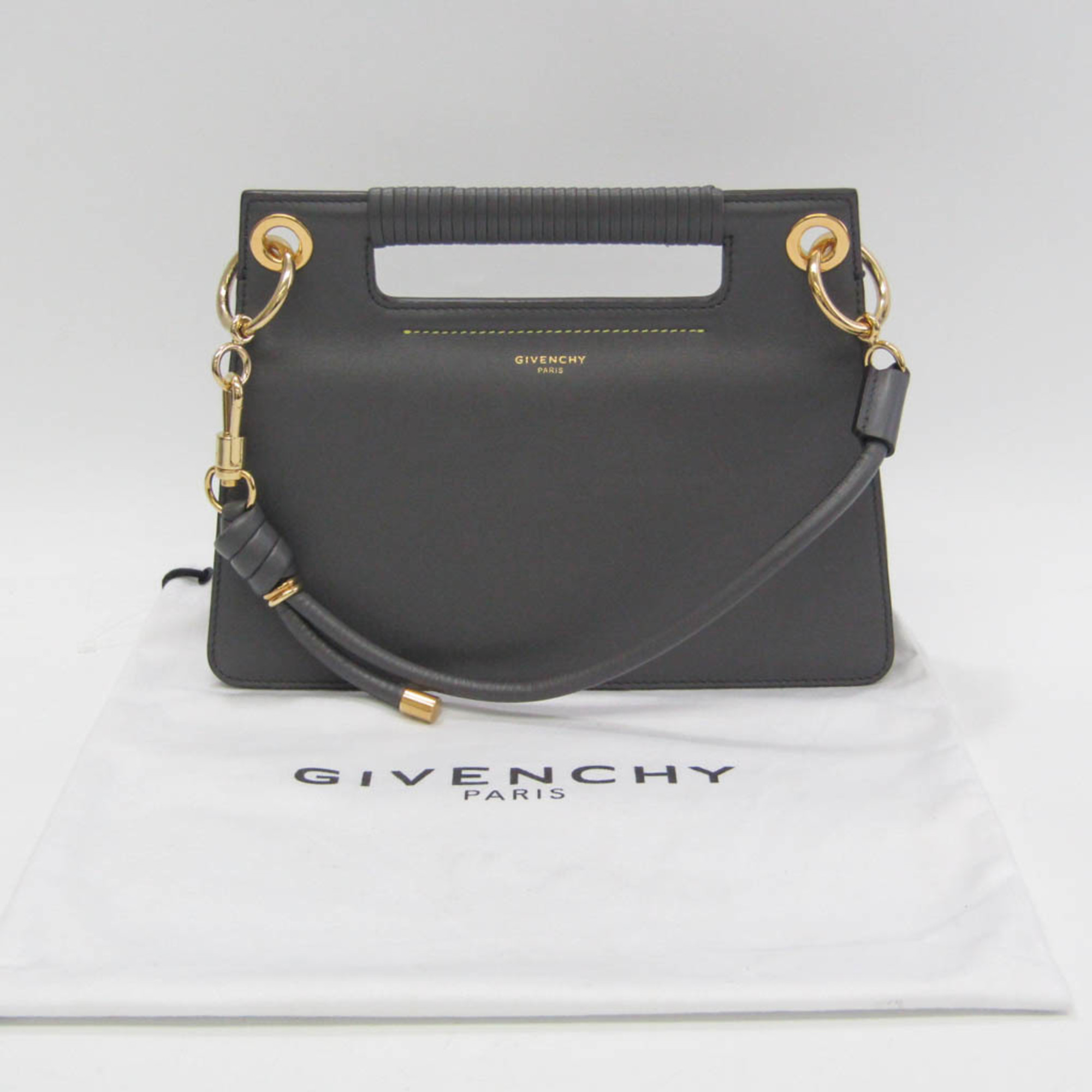 Givenchy BB508ZB0ME Women's Leather Handbag,Shoulder Bag Gray