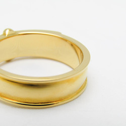 Hermes Metal Scarf Ring Gold Belt motif