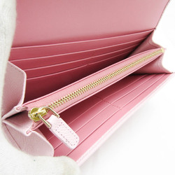 Bvlgari Bvlgari Bvlgari 289058 Women's Leather Long Wallet (bi-fold) Light Pink