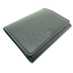 Louis Vuitton Anvelope Carte de Visite NM Men's Card Case M64595 Taiga Black