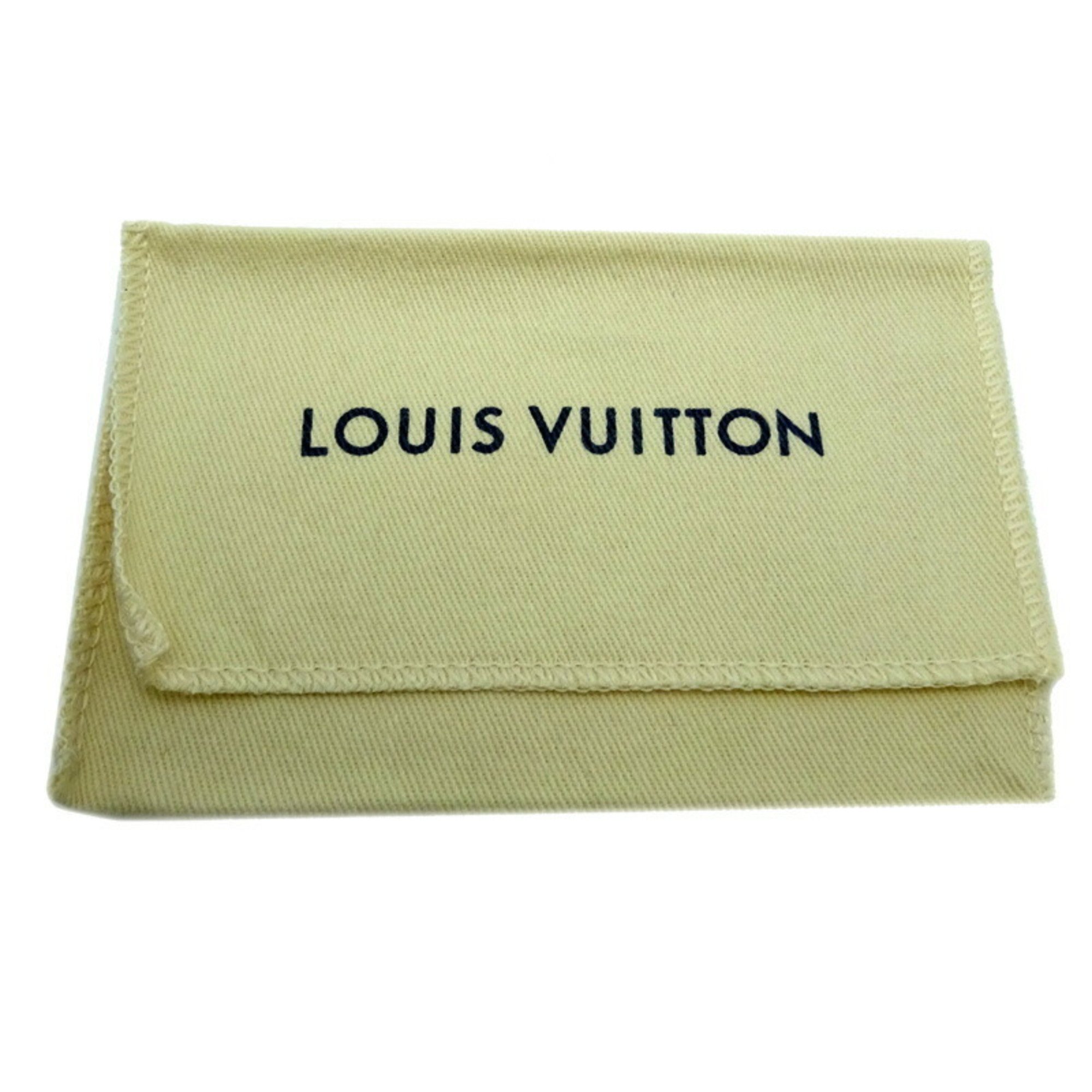 Louis Vuitton Anvelope Carte de Visite NM Men's Card Case M64595 Taiga Black