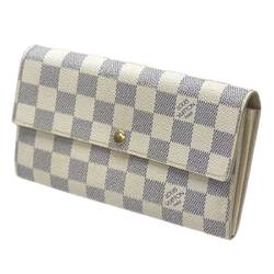 LOUIS VUITTON Portefeuille Sarah Long Wallet Damier Azur N61735 CA1089