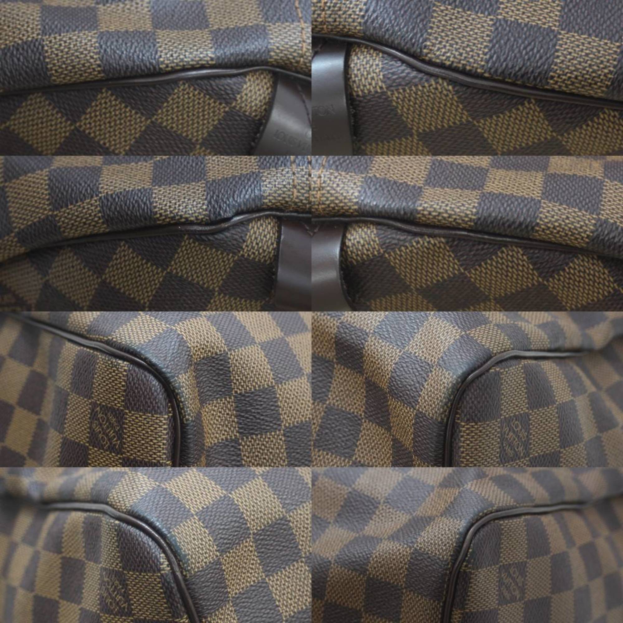 LOUIS VUITTON Keepall 50 Boston Bag Damier Ebene N41427 MB0096