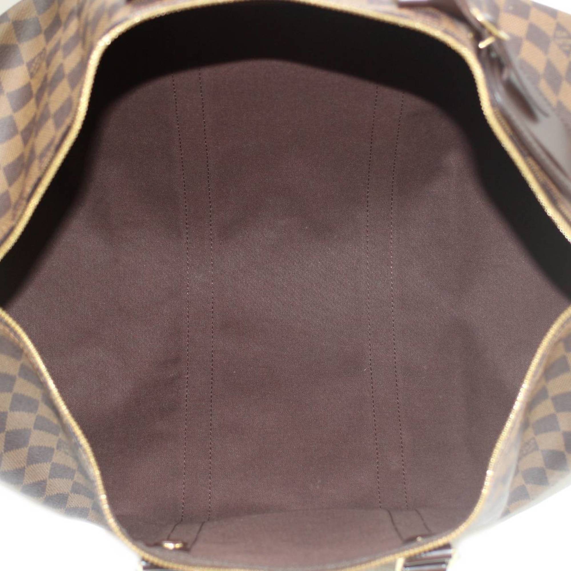 LOUIS VUITTON Keepall 50 Boston Bag Damier Ebene N41427 MB0096