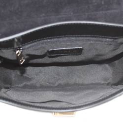 FURLA shoulder bag leather black