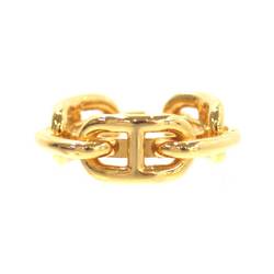 HERMES Chaine d'Ancre Scarf Ring Gold Special Box