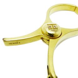Hermes Glove Holder Ladies Keychain GP Gold