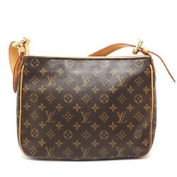 Louis Vuitton Hudson GM Shoulder Missing Women's Bag M40045 () Monogram Ebene (Brown)