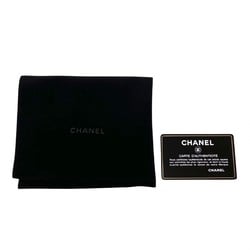 CHANEL 19 Matelasse Lambskin Leather Genuine Trifold Wallet Purple 88685