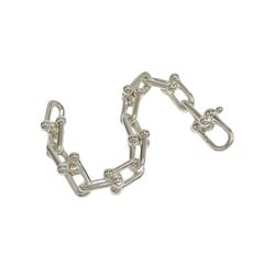 TIFFANY&Co. Tiffany Hardware Large Silver 925 Bracelet Bangle Men Women 47262