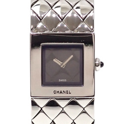 Chanel Watch Matelasse Ladies Quartz SS H0009 Battery Operated
