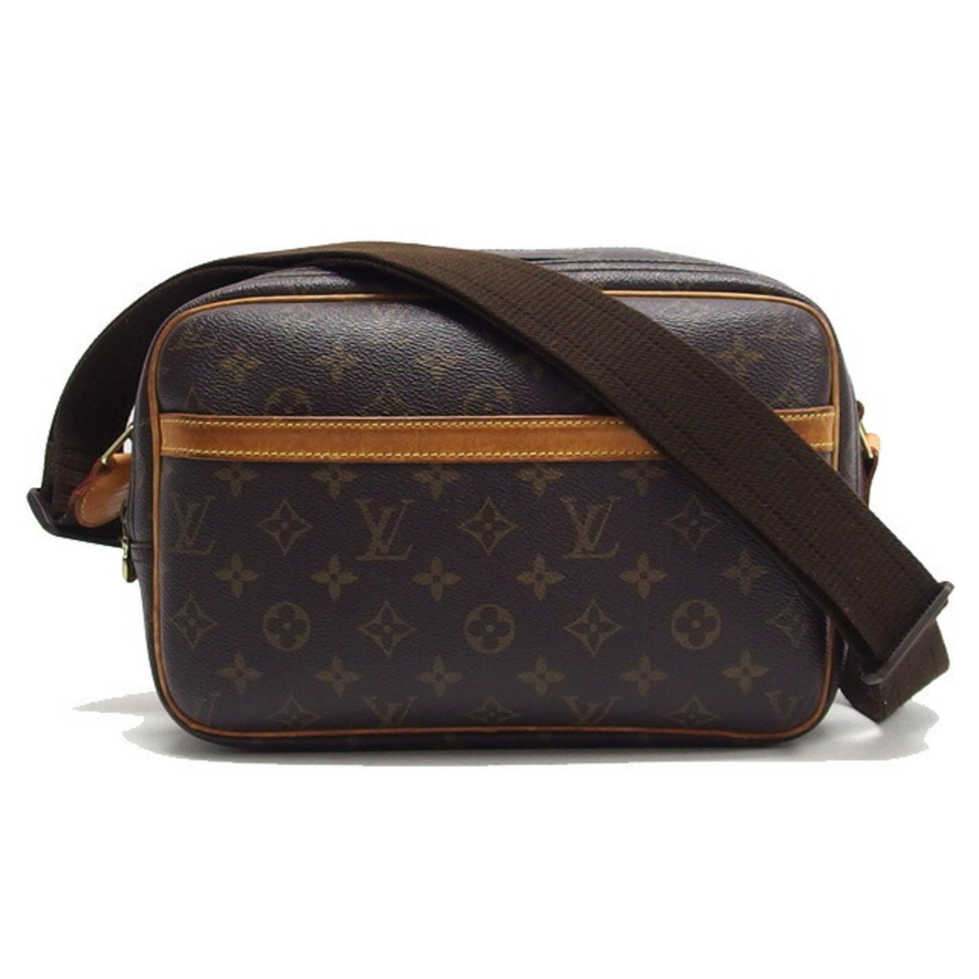 Louis Vuitton Monogram Reporter PM Shoulder Bag M45254