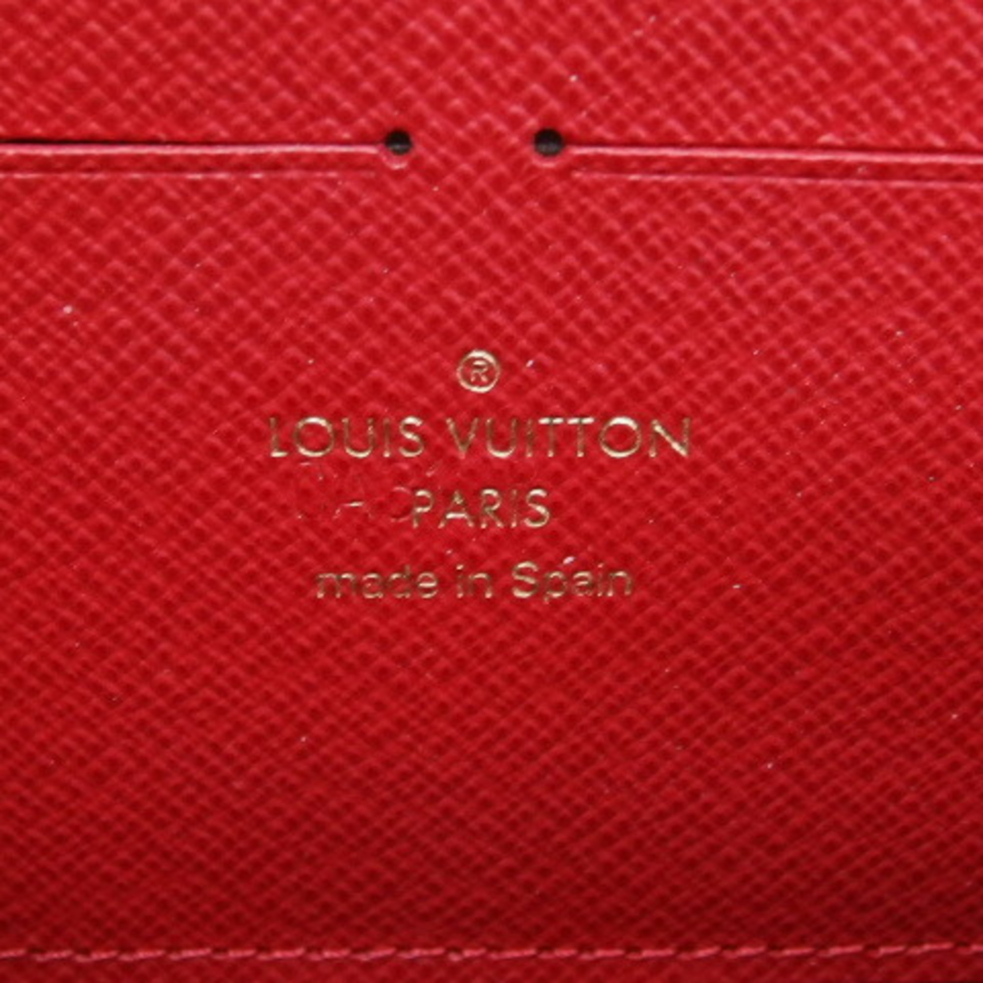 Louis Vuitton Damier Clemence Wallet LV Stories N60147