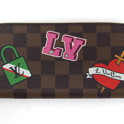 Louis Vuitton Damier Clemence Wallet LV Stories N60147