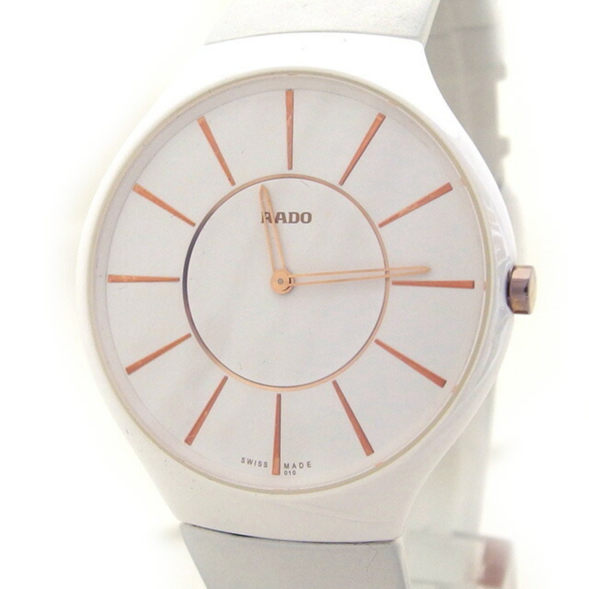 Rado True Thinline Men's Watch Quartz White R27957109