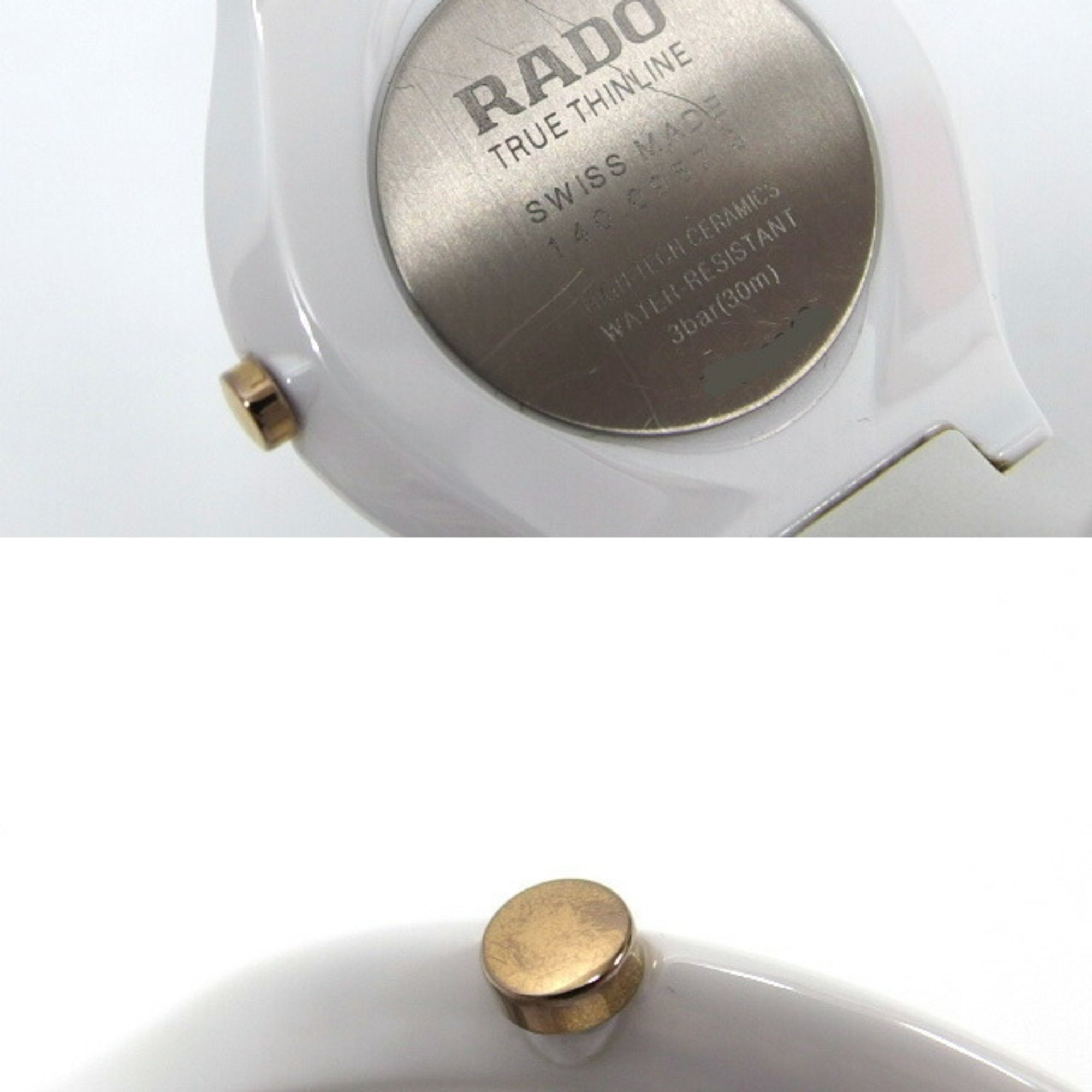 Rado True Thinline Men's Watch Quartz White R27957109