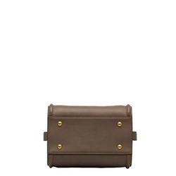 MCM Handbag Shoulder Bag 2WAY Brown Leather Women's