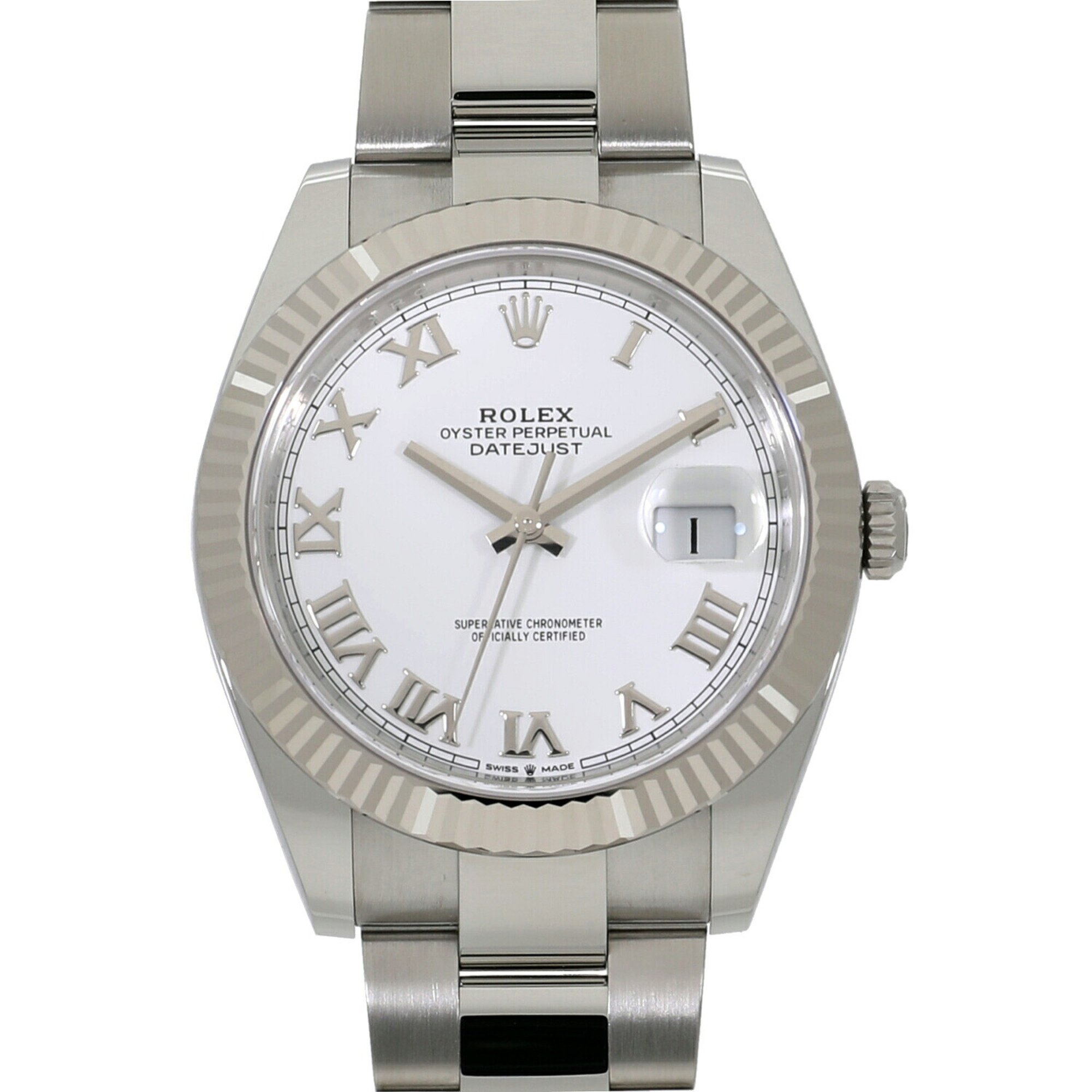 Rolex Datejust 41 126334 Random White Rome Men s Watch eLADY