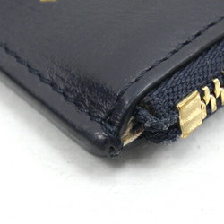 Chloé Chloe Coin Case CHC18WP093A34 Navy Leather Fragment Card Hose Ladies